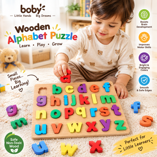 WOODEN SHAPE SORTER PUZZLE